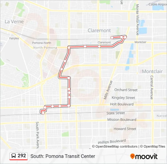 292 Route Schedules Stops Maps South Pomona Transit Center Updated 292 Route Schedules Stops Maps South Pomona Transit Center Updated