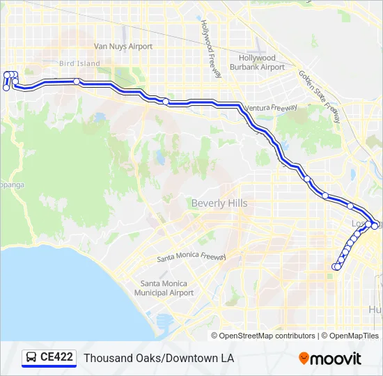 CE422 Bus Line Map