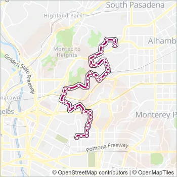 1996–1997 Los Angeles DASH Bus Schedules DASH Route: Schedules, Stops & Maps - Clockwise (Updated)