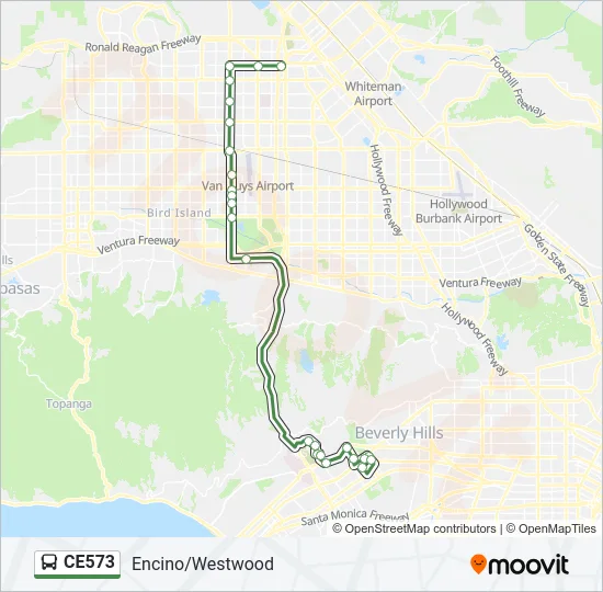CE573 Bus Line Map