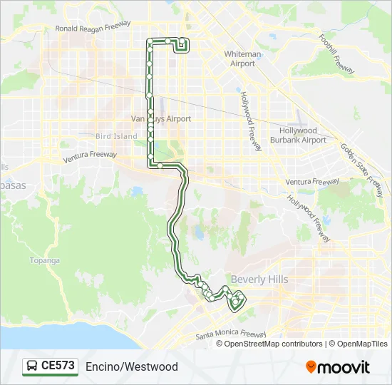 CE573 Bus Line Map