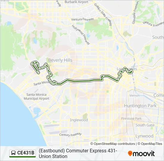 CE431B Bus Line Map