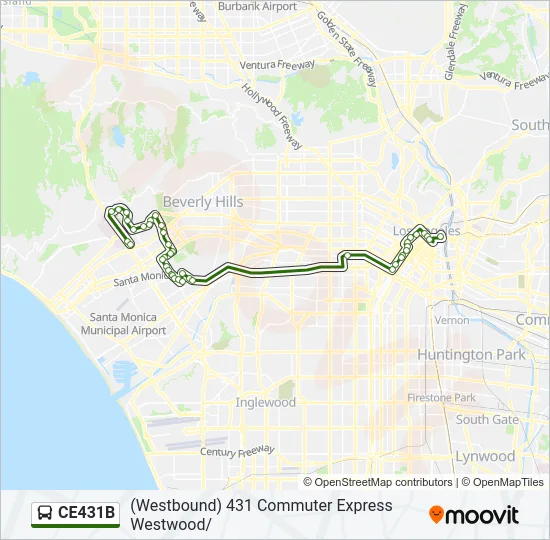 CE431B Bus Line Map