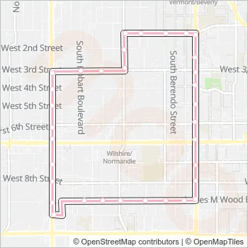 DASH Route: Schedules, Stops & Maps - Clockwise (Updated)