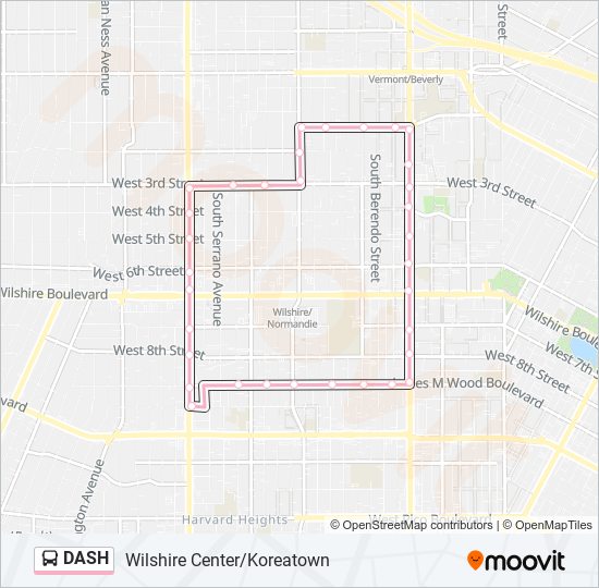 dash Route Schedules, Stops & Maps Clockwise (Updated)