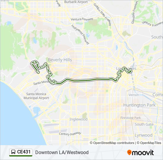 CE431 bus Line Map