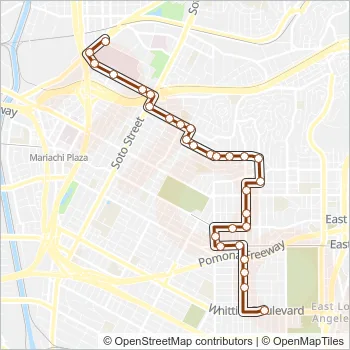 1996–1997 Los Angeles DASH Bus Schedules DASH Route: Schedules, Stops & Maps - (Northbound) Dash / Boyle