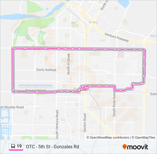 19 Route: Schedules, Stops & Maps - North to Moreno Valley Mall (Updated)