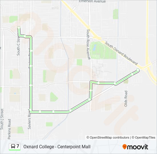 7 Route: Schedules, Stops & Maps - Centerpoint Mall via Pleasant Valley  (Updated)