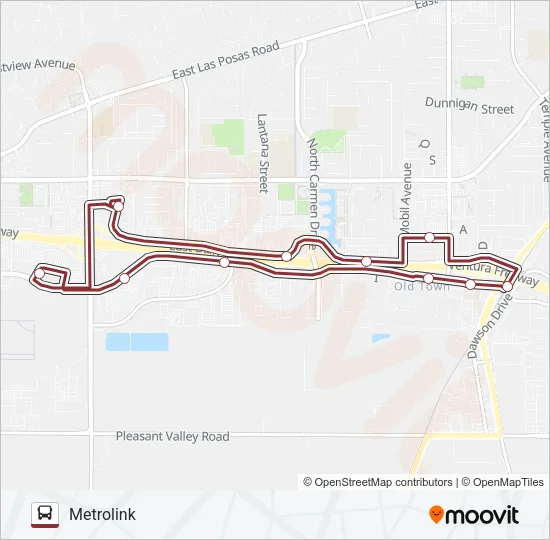TROLLEY Bus Line Map