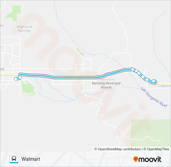 CASINO EXPRESS Bus Line Map