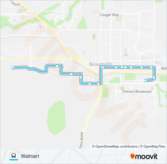 CASINO EXPRESS Bus Line Map