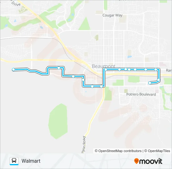 CASINO EXPRESS Bus Line Map