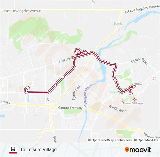 FIXED ROUTE Bus Line Map