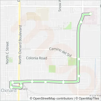 4B Bus Line Map