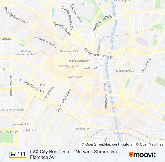 111 Bus Route Schedule 111 Route: Schedules, Stops & Maps - Florence - Crenshaw (Updated)