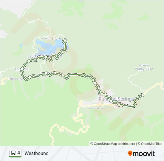 4 Bus Line Map