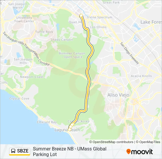 SBZE Bus Line Map