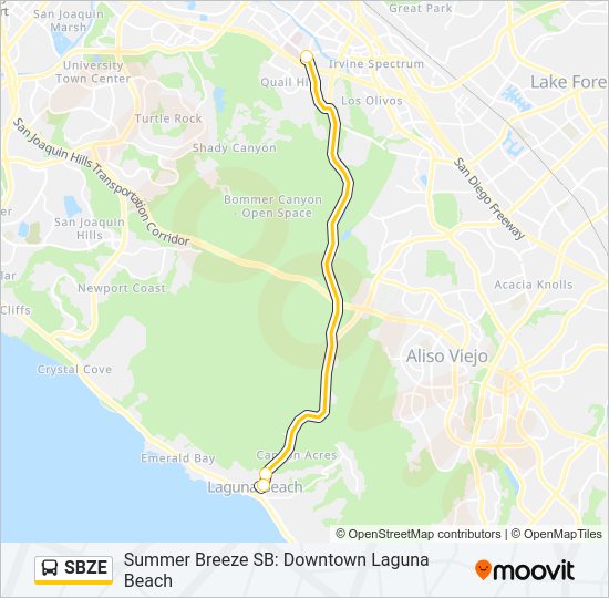 SBZE bus Line Map