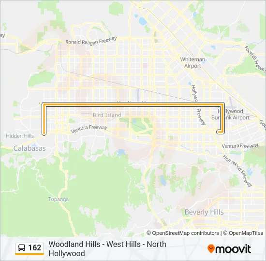 162 Bus Line Map