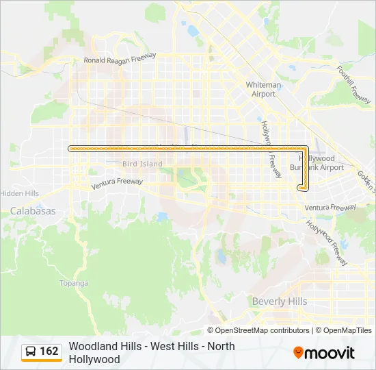 162 Bus Line Map