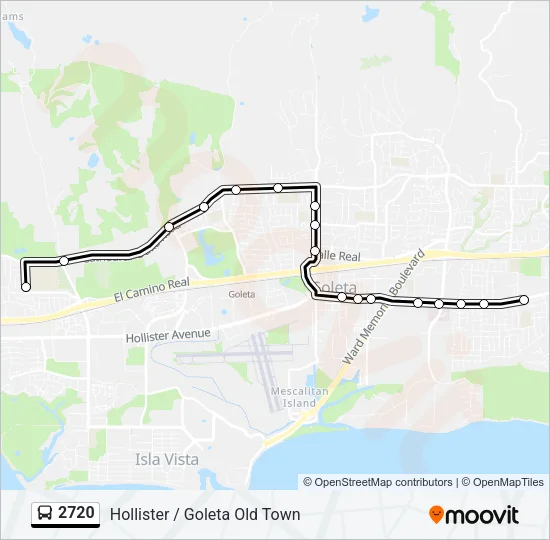2720 Bus Line Map