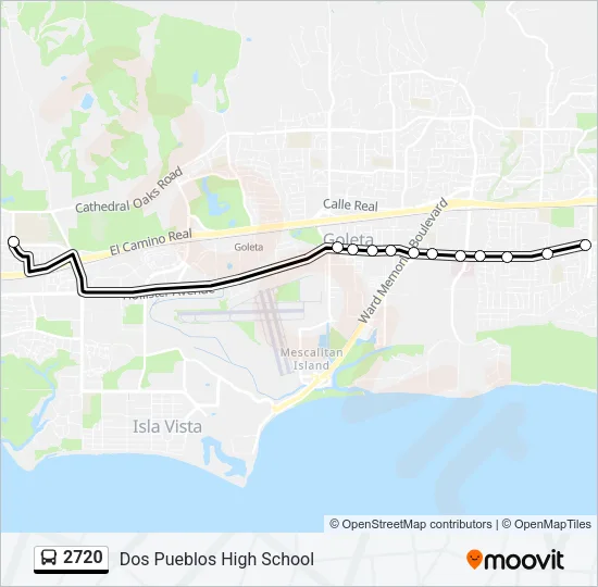 2720 Bus Line Map