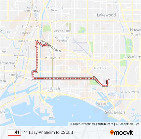41b Route: Schedules, Stops & Maps - Abbey St (Updated)