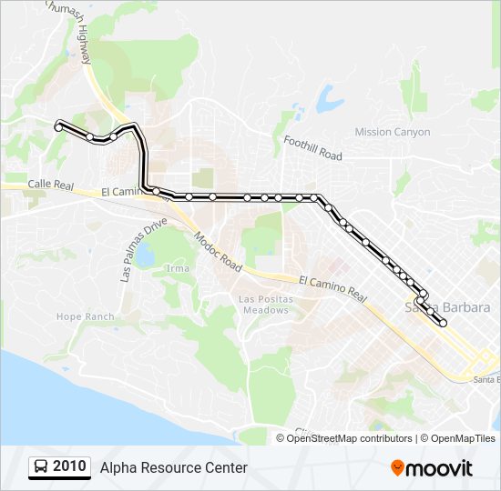 2010 bus Line Map