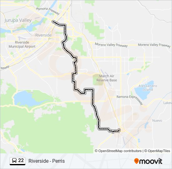 19 Route: Schedules, Stops & Maps - North to Moreno Valley Mall (Updated)