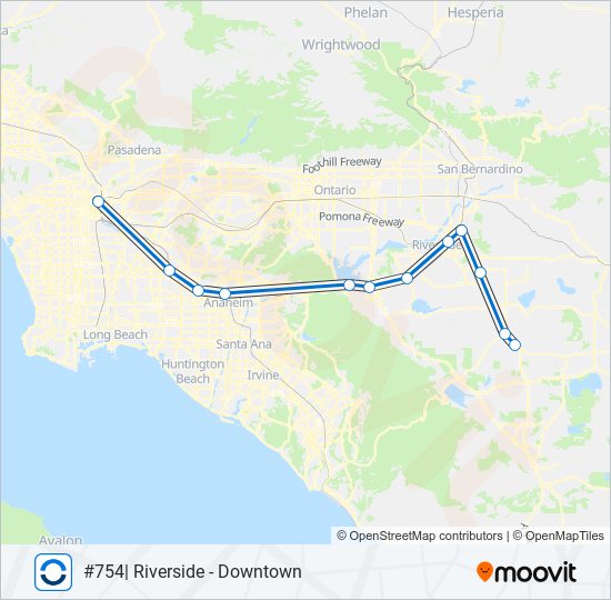 metrolink 91perris valley line Route Schedules, Stops & Maps 754