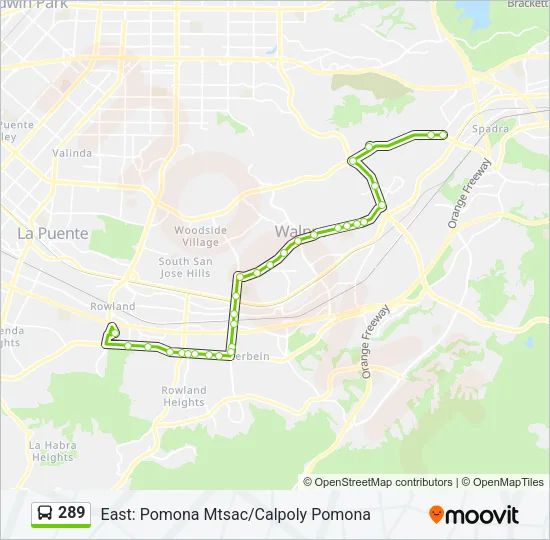 289  Line Map