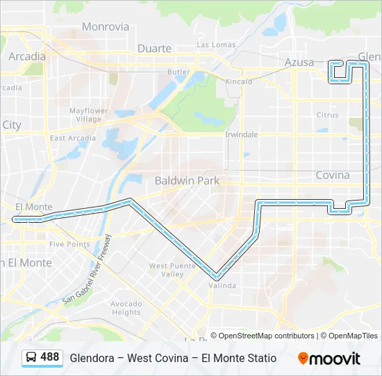488  Line Map