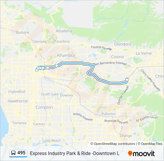 495  Line Map