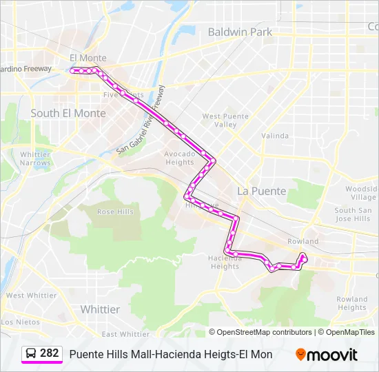 282  Line Map