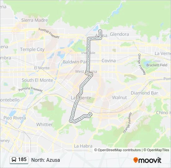 185  Line Map