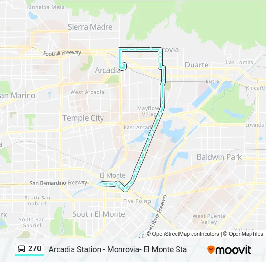 270  Line Map