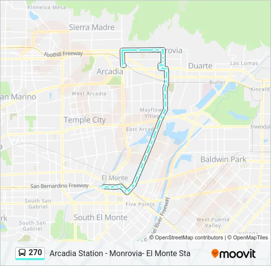 270  Line Map