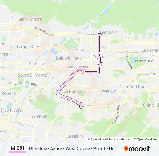 281  Line Map