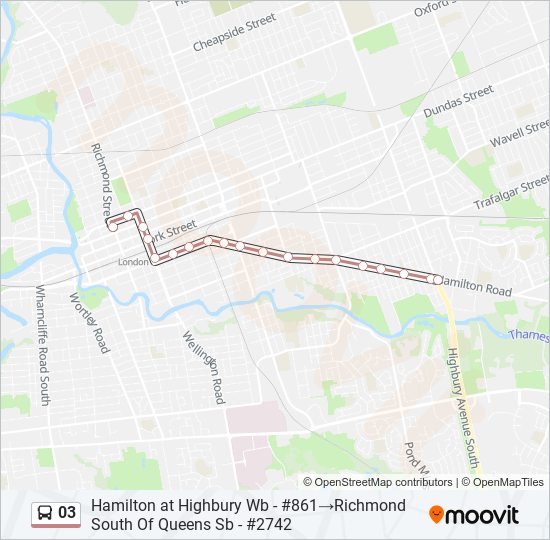 03 bus Line Map