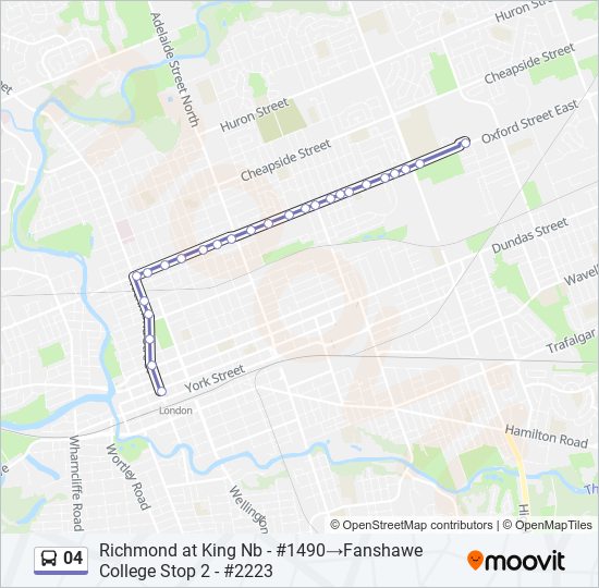 04 bus Line Map