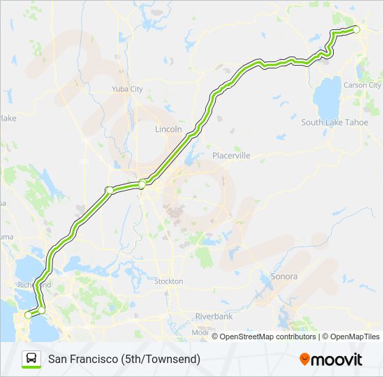FLIXBUS 2064  Line Map