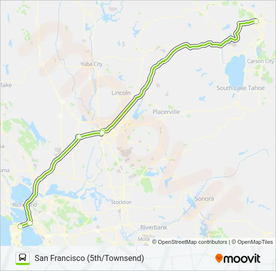 FLIXBUS 2064  Line Map