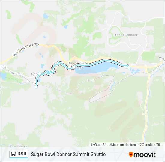 DSR Bus Line Map