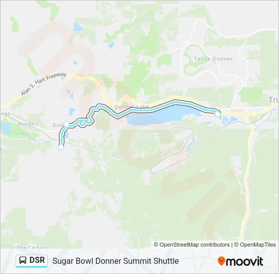 DSR Bus Line Map