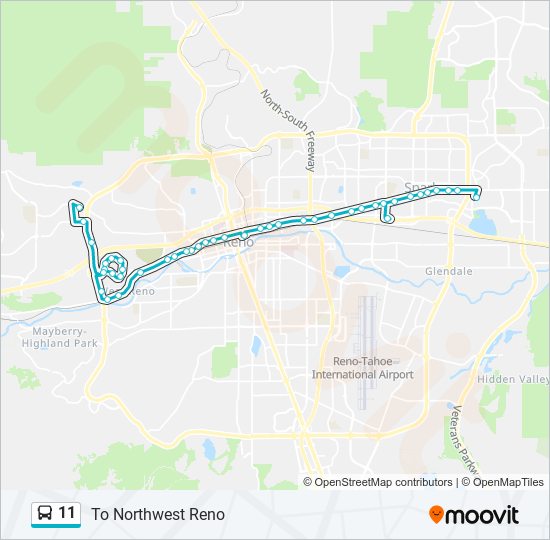 Rtc Bus Routes And Schedules 11 Route: Schedules, Stops & Maps - Rtc 4Th Street Station (Updated)