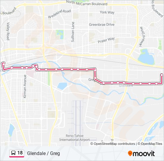 Rtc Bus Routes And Schedules 18 Route: Schedules, Stops & Maps - Rtc 4Th Street Station (Updated)