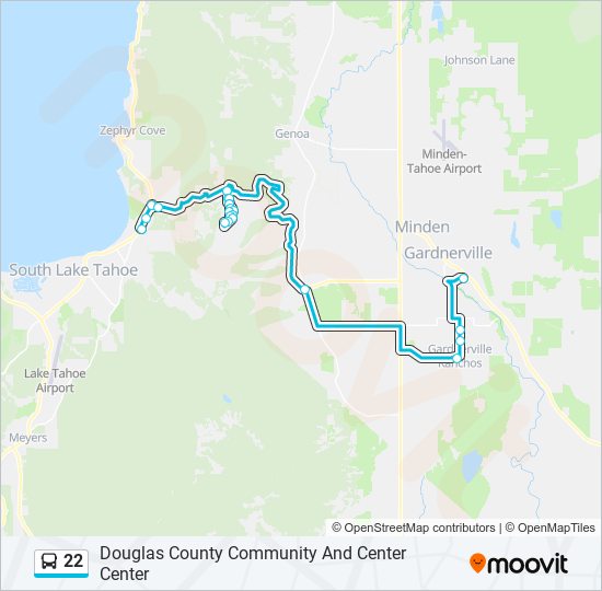 22 Route: Schedules, Stops & Maps - Douglas County Community And Center  Center (Updated)