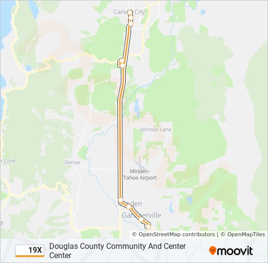19x Route: Schedules, Stops & Maps - Douglas County Community And Center  Center (Updated)