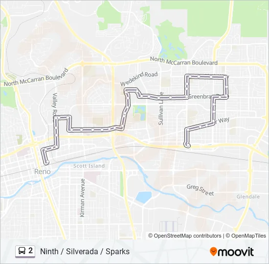 Rtc Routes And Schedules 2 Route: Schedules, Stops & Maps - Rtc 4Th Street Station (Updated)